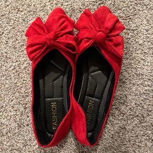 Red Flats Shoes
